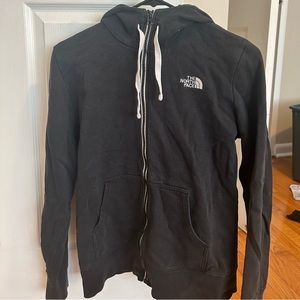 North Face zip up sweater